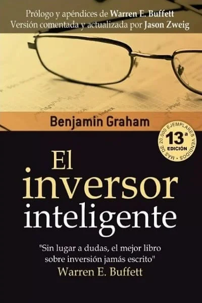 El inversor inteligente, tapa de libro, inversiones, Benjamin Graham