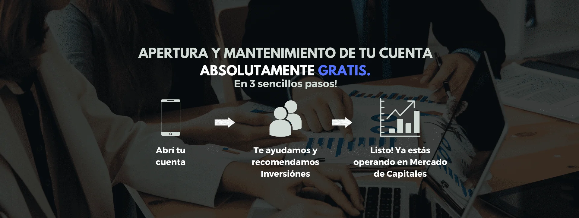 Servicios financieros, en simples pasos